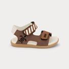 Sandália Infantil Bibi Baby Soft II Marrom de Tartaruga
