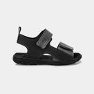 Sandália Infantil Bibi Basic Sandals Kids Preta com Grafite - 09888