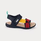 Sandália Infantil Bibi Sandals Kids Azul com Vermelho