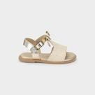 Sandália Infantil Bibi Shine Mini Dourada
