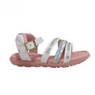 Sandália Infantil Casual Menina Com Fivela Molekinha 2121.142