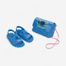 Sandália Infantil Disney Fun Bag Stitch Azul