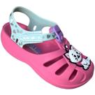 Sandália Infantil feminina Disney Baby Babuche Papete Para Menina Percata para Criança Grendene Kids 22303