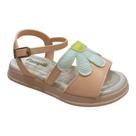Sandália Infantil Feminina Sand Flower Laranja Candy