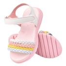 Sandalia Infantil Feminina Tranças Coloridas Menina Modinha Macia Confortavel Sandalia Infantil Feminina Tranças Coloridas Menina Modinha Macia Confortavel