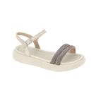 Sandália Infantil Flatform Strass Molekinha 020655 Sandália Infantil Flatform Strass Molekinha 020655