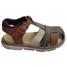 Sandália Infantil Masculina Anatômica Papete Menino Fivela Percata Escolar Presente Dia Das Crianças Chinelo