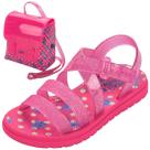 Sandalia Infantil Menina Bolsa Divertidamente Disney