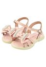 Sandalia Infantil Menina Feminina Com Laço Pedras