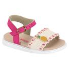 Sandalia Infantil Menina Fivela Croche Molekinha 2714240