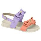 Sandalia Infantil Menina Laço Fivela Molekinha 2341128