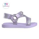 Sandália Infantil Menina Mini Melissa Stripes Baby Original - Mk-35955