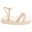 Sandália Infantil Menina Mini Sua Cia 9158.52120 - Cobre Sandália Infantil Menina Mini Sua Cia 9158.52120 - Cobre