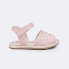 Sandália Infantil Menina Pampili com Tachas Rosa Sandália Infantil Menina Pampili com Tachas Rosa