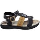 Sandália Infantil Menino Molekinho Original Casual Tiras Napa Ultraleve Palmilha Macia Estiloso