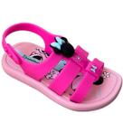 Sandalia Infantil Minnie Papete Ipanema Disney Baby Macia Leve Confortável chinelo de Bebe 27147