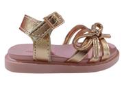 Sandalia Infantil Molekinha Bebe 2714222 Ouro Rosado Sandalia Infantil Molekinha Bebe 2714222 Ouro Rosado