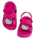 Sandália Infantil Tipo Papete/Chinelo Hello Kitty Rosa Pink