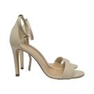 Sandália Jpms Salto Alto Fino Fly Off White