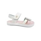 Sandalia Klin Infantil Lolinha 421031 Branco/Rosa