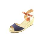 Sandalia Kyndra con Cuña Lucky Brand, Tacón Azul Marroquí 6 cm