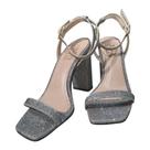 Sandalia lizi e lizi luxor pewter prata 200.3674