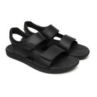 Sandália Masculina Canastra em Couro Preto - Cód 04051