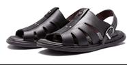 Sandalia Masculina Chinelo Franciscano Couro Legítimo