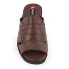 Sandália Masculina Couro Confortável Calce Fácil Clássica Sandália Masculina Couro Confortável Calce Fácil Clássica