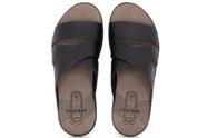 Sandália Masculina Freeway Canastra 8 Couro Confortável Chinelo