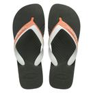 Sandália Masculina Havaianas Dual Fc Verde Olive/Branco