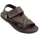 Sandália Masculina Infantil Menino Danper Café Papete Sandália Masculina Infantil Menino Danper Café Papete