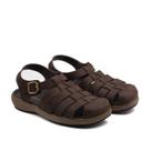 Sandália Masculina Massai em Couro Vertigo Tabaco - 5306VT Sandália Masculina Massai em Couro Vertigo Tabaco - 5306VT