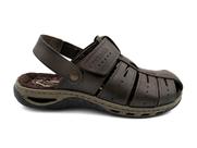 Sandália Masculina Pegada De Couro 131676 Café Sandália Masculina Pegada De Couro 131676 Café