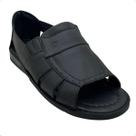 Sandália Masculino Em Couro Italianinho Ref 34703