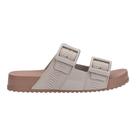 Sandália Melissa Cozy Slide MLover Ajustável Feminina Marrom Sandália Melissa Cozy Slide MLover Ajustável Feminina Marrom
