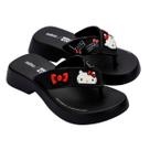 Sandália Melissa Flatform + Hello Kitty Preto Sandália Melissa Flatform + Hello Kitty Preto