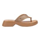 Sandália Melissa Flatform M Lover Glitter Bege Sandália Melissa Flatform M Lover Glitter Bege