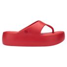 Sandália Melissa Free Platform Thong Feminino Vermelho
