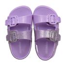 Sandália Melissa Mini Cozy Baby Lilás/Glitter