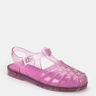 Sandália Melissa Possession Feminina Rosa Claro Transparente