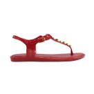 Sandália Melissa Solar Boho Adulto Vermelho