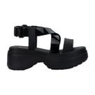 Sandália melissa stand platform ad preto -