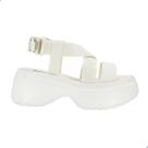 Sandália Melissa Stand Platform Adulto Bege
