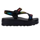 Sandália melissa stripes platform m lover ad 37831