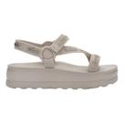 Sandália Melissa Stripes Platform M Lover Bege - Bege - 38 BR Sandália Melissa Stripes Platform M Lover Bege - Bege - 38 BR
