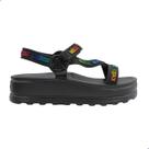 Sandália Melissa Stripes Platform M-Lover Preto