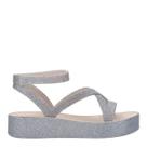 Sandália Melissa Sun Barra Platform II Bege Glitter Sandália Melissa Sun Barra Platform II Bege Glitter