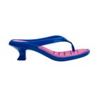 Sandália Melissa Thong Kitten Heel Feminina Azul Lilás Sandália Melissa Thong Kitten Heel Feminina Azul Lilás