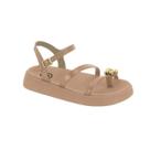 Sandália Menina Flatform Infantil Molekinha -